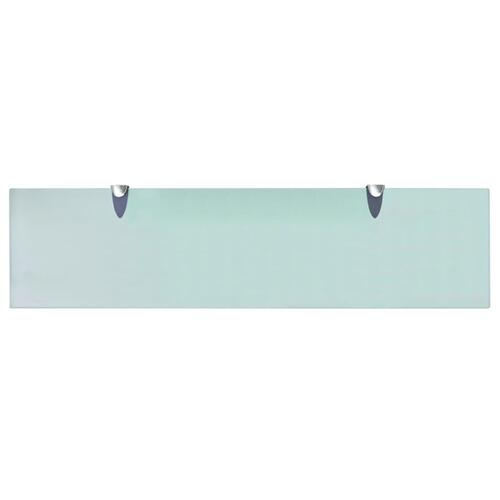 Svævehylder 2 stk. 80 x 20 cm 8 mm glas