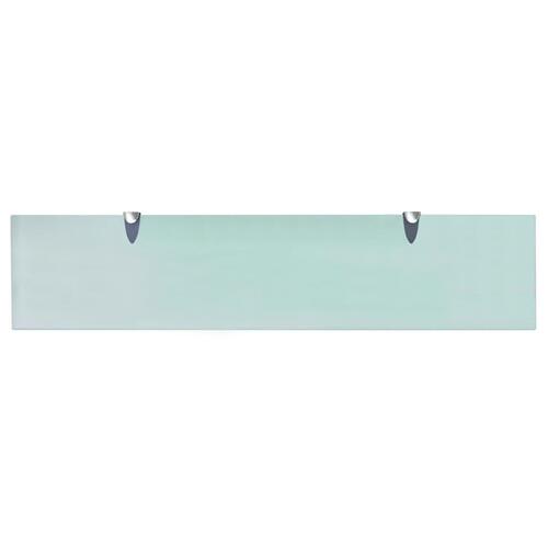Svævehylder 2 stk. 90 x 20 cm 8 mm glas