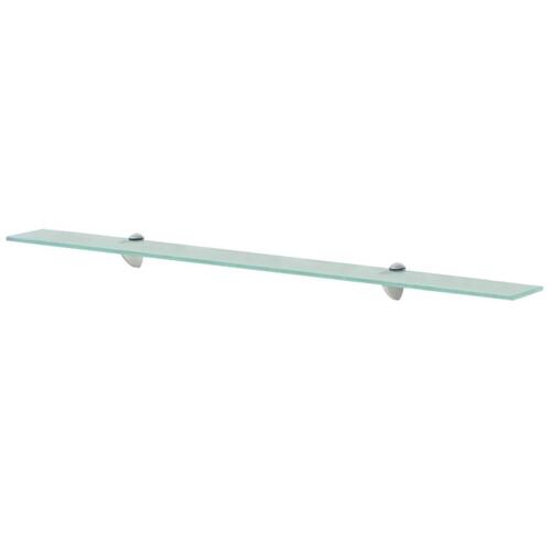 Svævehylder 2 stk. 100 x 20 cm 8 mm glas