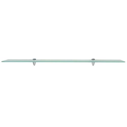 Svævehylder 2 stk. 100 x 20 cm 8 mm glas