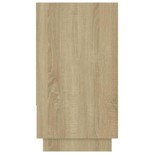 Skænk 70x41x75 cm konstrueret træ sonoma-eg