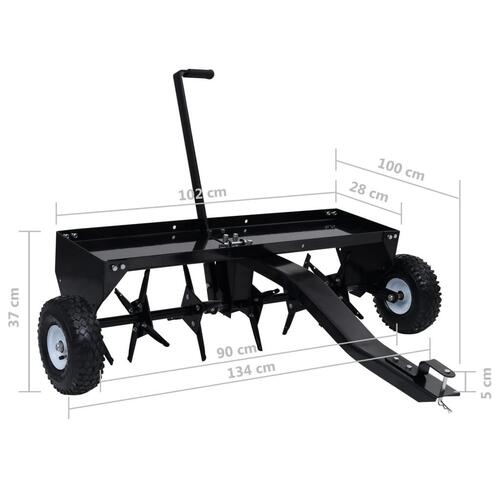 Plænelufter til havetraktor 102 cm