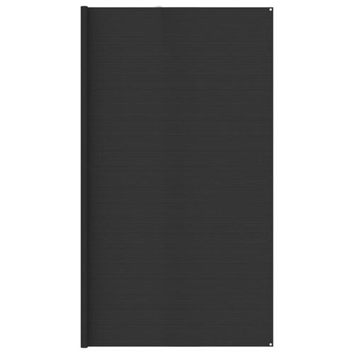 Telttæppe 400x800 cm HDPE antracitgrå