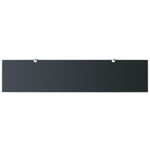 Svævehylde 2 stk. 90 x 20 cm 8 mm glas