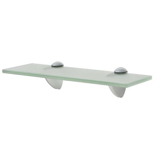 Svævehylder 2 stk. 30 x 20 cm 8 mm glas