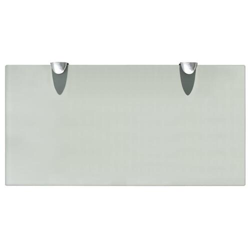 Svævehylde 2 stk. 40 x 20 cm 8 mm glas