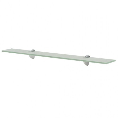 Svævehylder - 2 stk. 70 × 20 cm i matteret glas, 8 mm
