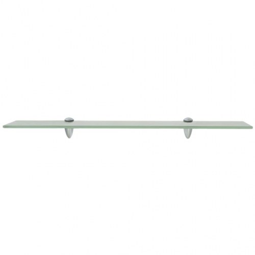 Svævehylder - 2 stk. 70 × 20 cm i matteret glas, 8 mm