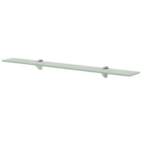 Svævehylder 2 stk. 80 x 20 cm 8 mm glas