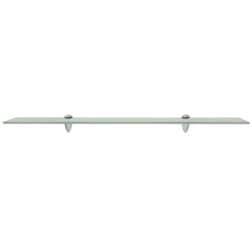 Svævehylder 2 stk. 80 x 20 cm 8 mm glas