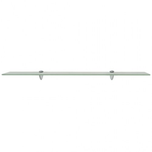 Svævehylder 2 stk. - 90 × 20 cm i 8 mm hærdet glas