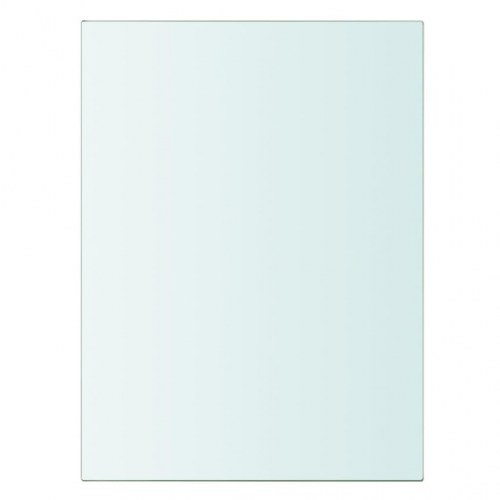 Hylder 2 stk. glaspanel 20 x 15 cm klar