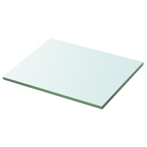 Hylder 2 stk. glaspanel 20 x 20 cm klar