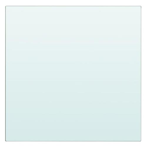 Hylder 2 stk. glaspanel 30 x 25 cm klar