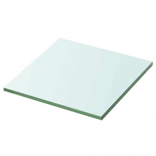 Hylder - 2 stk. glaspanel 30 x 30 cm, klar
