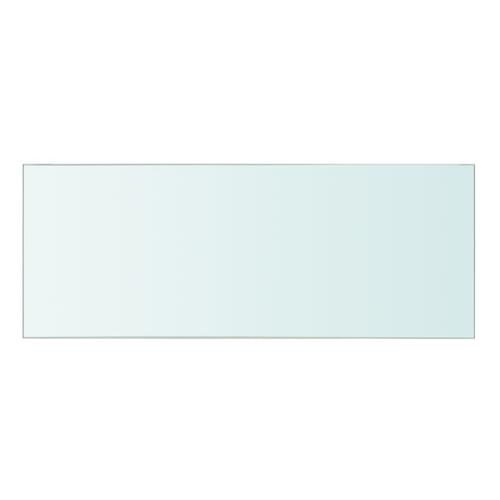 Hylder 2 stk. glaspanel 40 x 15 cm klar