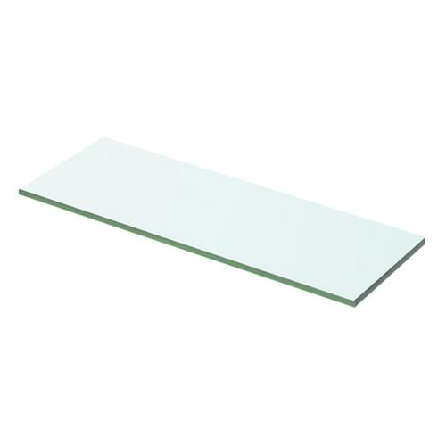 Hylder 2 stk. glaspanel 50 x 12 cm klar