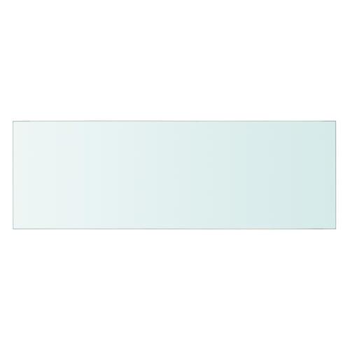 Hylder 2 stk. glaspanel 60 x 20 cm klar