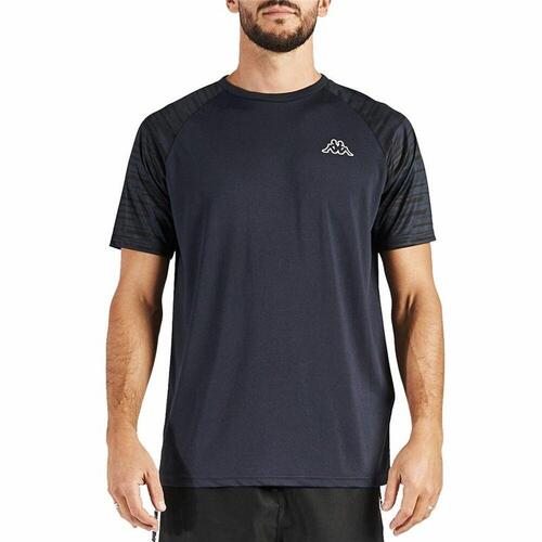 Kortærmet T-shirt til Mænd Kappa Gabelo Blå XXL