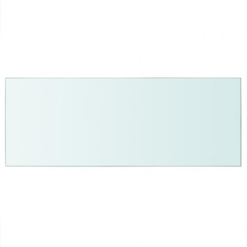 Hylder - 2 stk. glaspanel 60 × 25 cm, klar