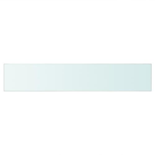 Hylder 2 stk. glaspanel 70 x 12 cm klar