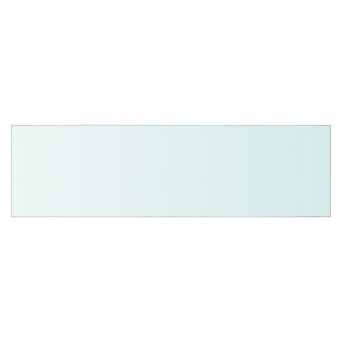 Glashylder 2 stk. - klar hærdet glas 70 × 20 cm