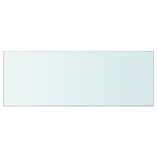 Hylder 2 stk. glaspanel 80 x 30 cm klar
