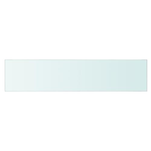Hylder 2 stk. glaspanel 90 x 20 cm klar