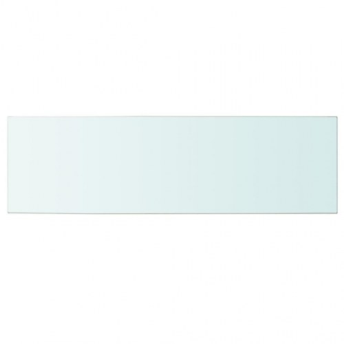 Hylder - 2 stk. glaspanel 100 × 30 cm, klar