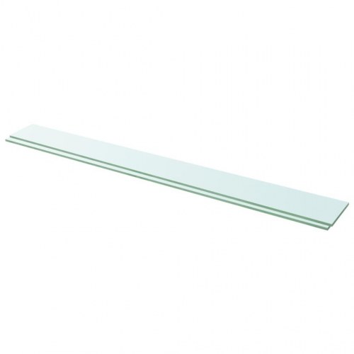 Glashylder 2 stk. - hærdet glas, 110 × 12 cm, transparent