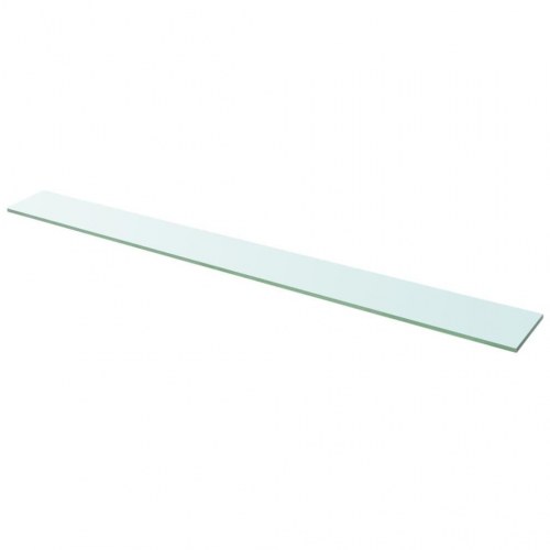 Glashylder 2 stk. - hærdet glas, 110 × 12 cm, transparent