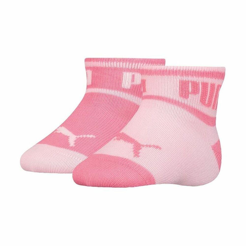 Sportsstrømper Puma Wording x2 Pink 23-26