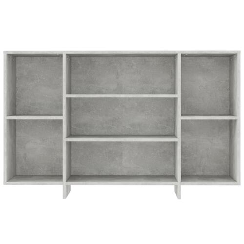 Skænk 120x30x75 cm konstrueret træ betongrå
