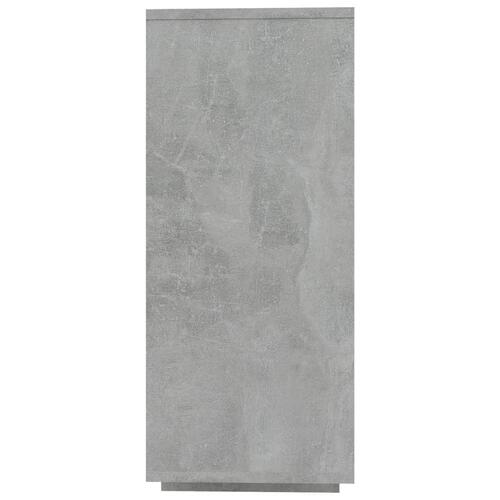 Skænk 120x30x75 cm konstrueret træ betongrå