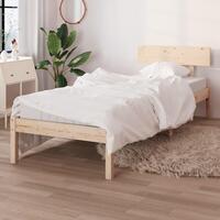 Sengeramme 90x190 cm massivt fyrretræ