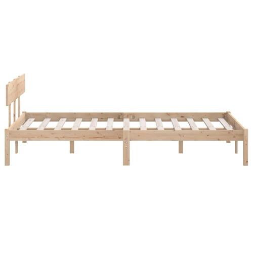 Sengeramme 150x200 cm massivt fyrretræ