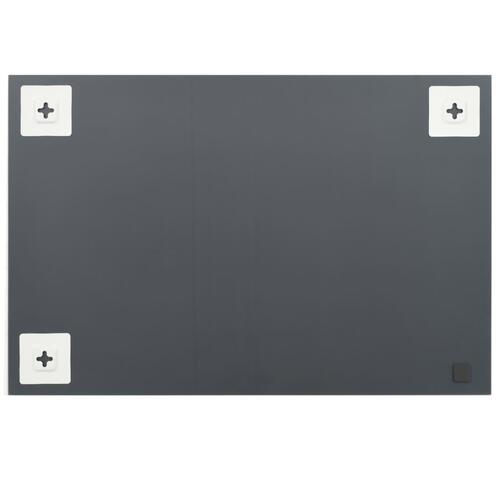 Vægspejle 2 stk. 60 x 40 cm rektangulært glas