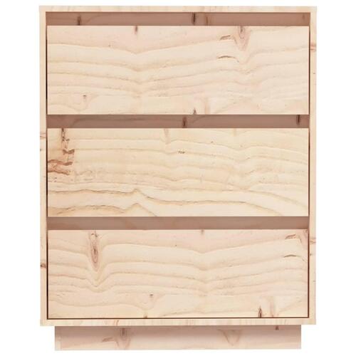 Skænk 60x34x75 cm massivt fyrretræ