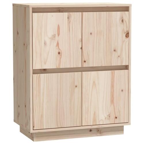 Skænk 60x34x75 cm massivt fyrretræ