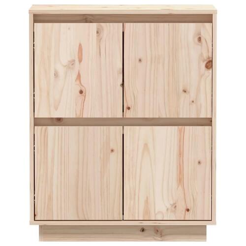 Skænk 60x34x75 cm massivt fyrretræ