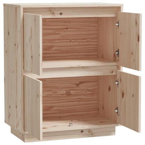 Skænk 60x34x75 cm massivt fyrretræ