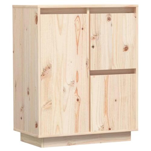 Skænk 60x34x75 cm massivt fyrretræ