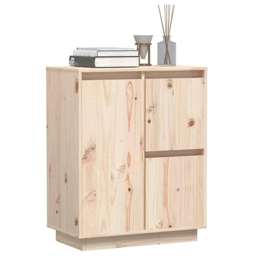 Skænk 60x34x75 cm massivt fyrretræ