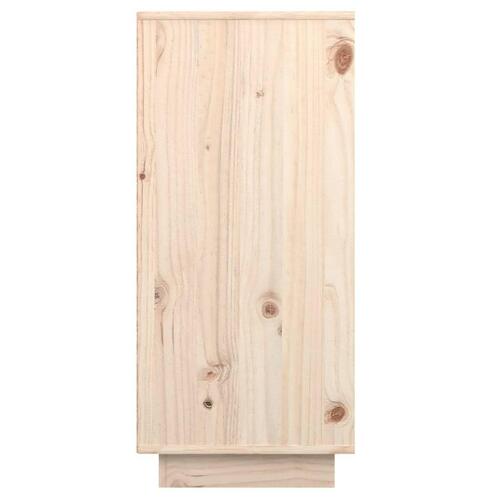 Skænk 60x34x75 cm massivt fyrretræ