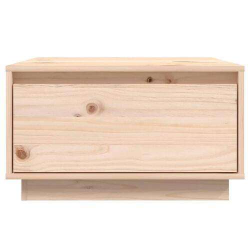 Sofabord 55x56x32 cm massivt fyrretræ