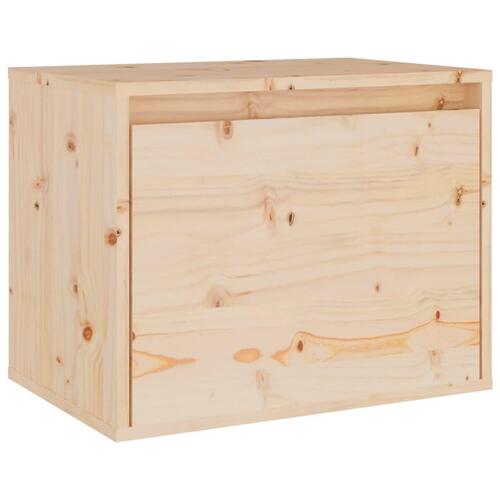 Vægskab 45x30x35 cm massivt fyrretræ