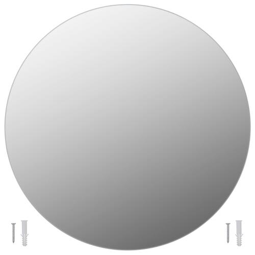 Vægspejle 2 stk. 60 cm rundt glas