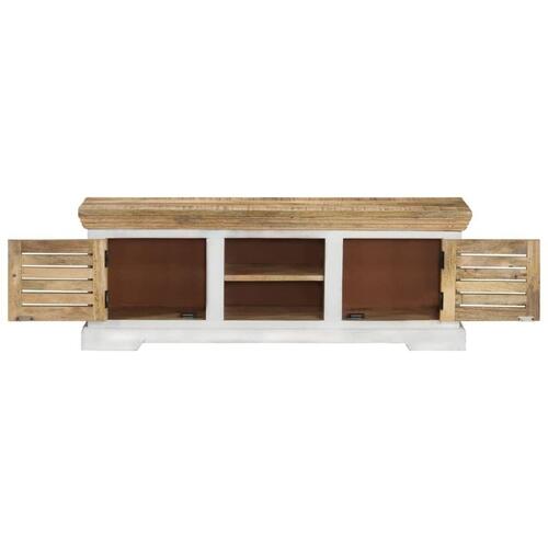 Tv-bord 110x30x40 cm massivt mangotræ