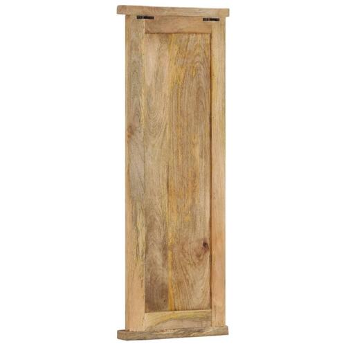 Knagerækker 2 stk. 38x100 cm massivt mangotræ