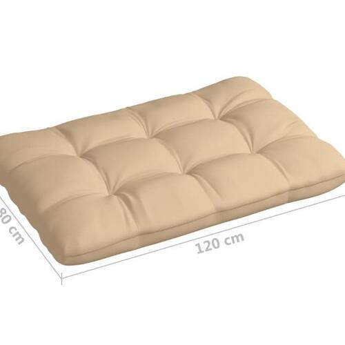 Hynder til pallesofa 7 stk. beige